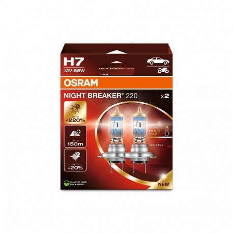 CAR LIGHT H7 NB LASER 12V 2PCS