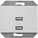 USB pistikupesa 5V DC 3.4 A XP valge