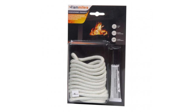 RIBBON FIREPROOF 6MM 2,5M + GLUE