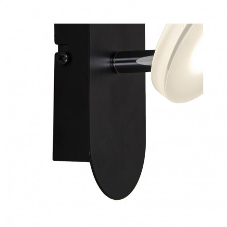 LED-paneelvalgusti spot 4W 3000K, must