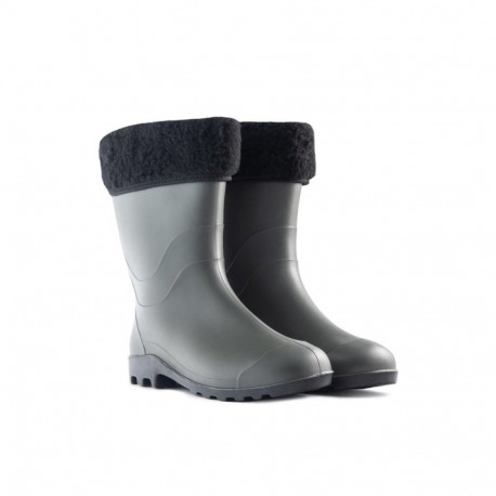 QUILTED MEN`S RUBBER BOOTS (42 SIZE)