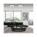 CEILING LIGHT TUNIS 2XGU10 ML9934 W/GOLD CEILING LIGHT TUNIS 2XGU10 ML9934 W/GOLD