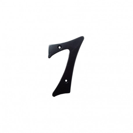NUMBER 7 GB-2531_7 105X65MM BLACK