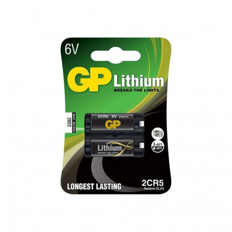 BATTERY LITHIUM 2CR5 6V PHOTO