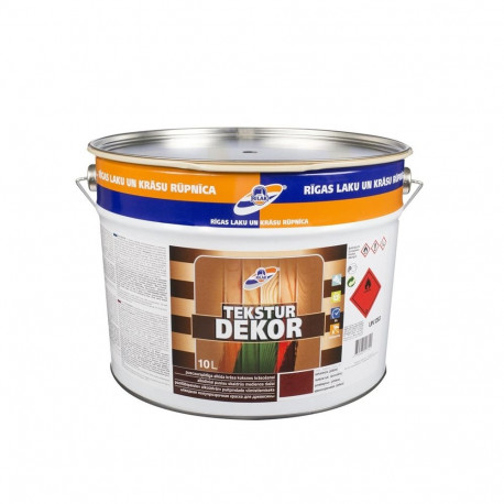 TEKSTURDEKOR punakaspruun 10L