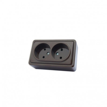 SOCKET RP16-020 2VIET O PLAST ANTHR SL+
