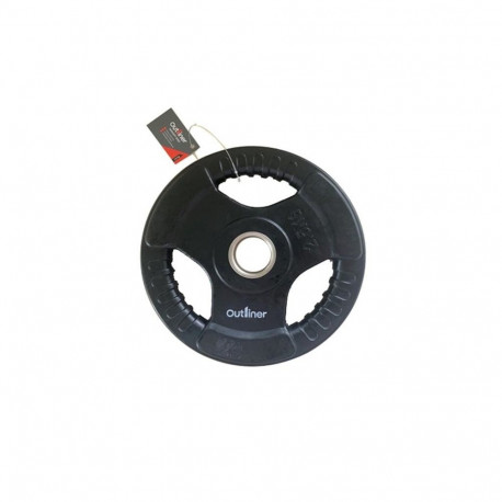 RUBBER PLATE WITH HANDLE CUT 2.5KG