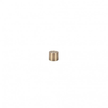 CURTAIN ROD FINIALS LUN GOLD 25 2PCS