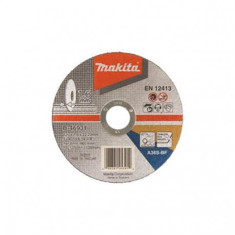 CUTTING DISC 125X1.6MM B-4693 MAKITA