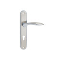 VB7YC DOOR HANDLE BLANKA 72MM CYL SAT CP