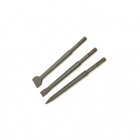 SDS-PLUS CHISEL SET DT60330-QZ 3 PCS