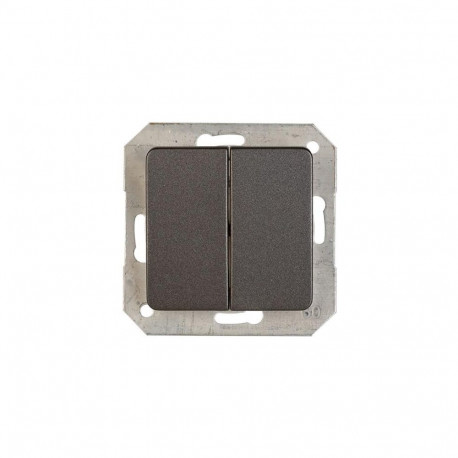 TWO GANGS TWO W SWITCH ANTR P(6+6)10-020