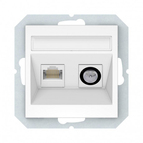 TV+COMP WHITE TVL/KLRJ45-16E2-02QR1000