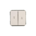 BLIND SWITCH P410-020-02 V WHITE ST1