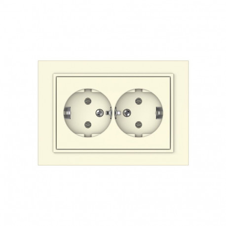 SOCKET TWO PLACESRP16-021 QR1000 liivakarva