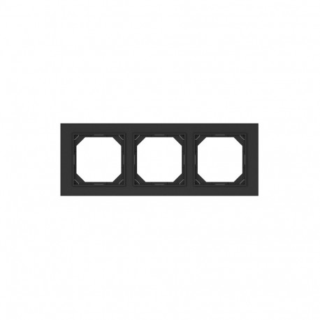 FRAME 3PL. BLACK R03 QR 1000