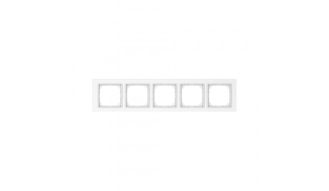 FRAME 5PL. valge R05 QR 1000 FIT LINE