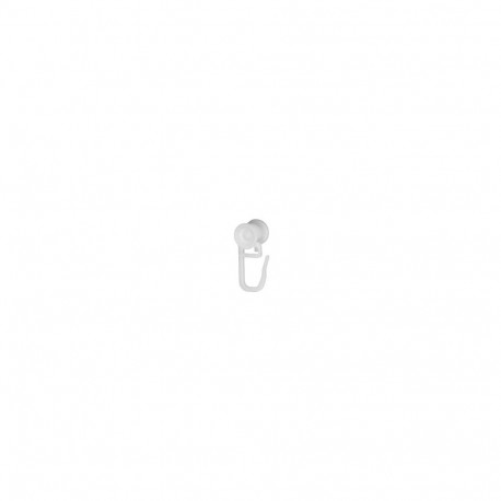HOOKS FOR RAIL PLASTIC WHITE (30)