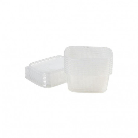 DISPOSABLE CONTAINERS SET WITH LID 0.35L