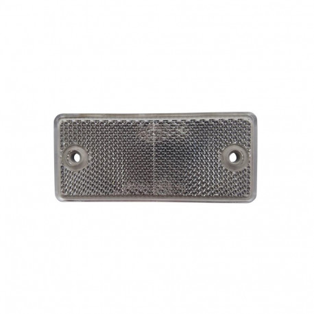 SCREW RECTANGLE REFLECTOR WHITE 370200CB