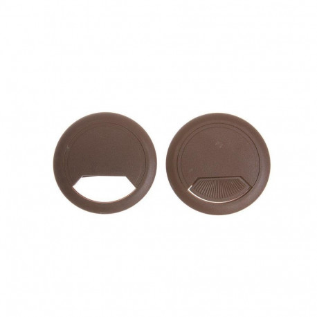 GROMMET FURN CABLE D60/S17 BROWN 2PCE HH