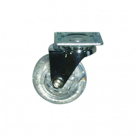 WHEEL D50 WW35050 TRANSPARENT WITH PLATE