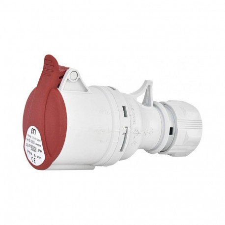 ES 3253 32A 400V 3P+N+PE pistikupesa IP44
