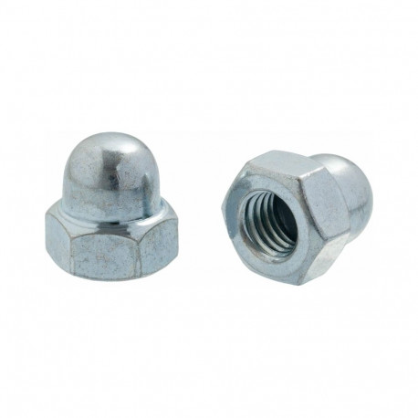 CLOSED NUTS DIN1587 M12 ZN(50)