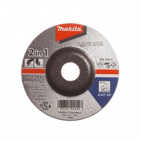 abrasiivketas 5" (125x3.2x22.23mm) A36T