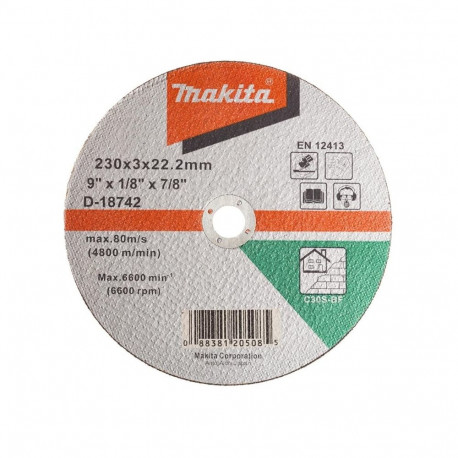 CUTTING WHEEL 230X2.5 C30 S FOR STONE