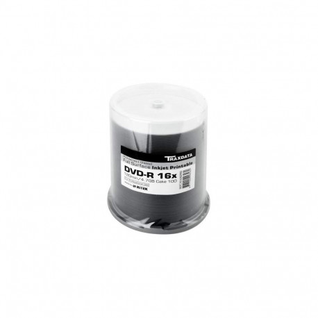 TRAXDATA DVD-R 4,7GB 16X PRO WHITE GLOSSY INK FF PRINT C100 907C1016XGPRO