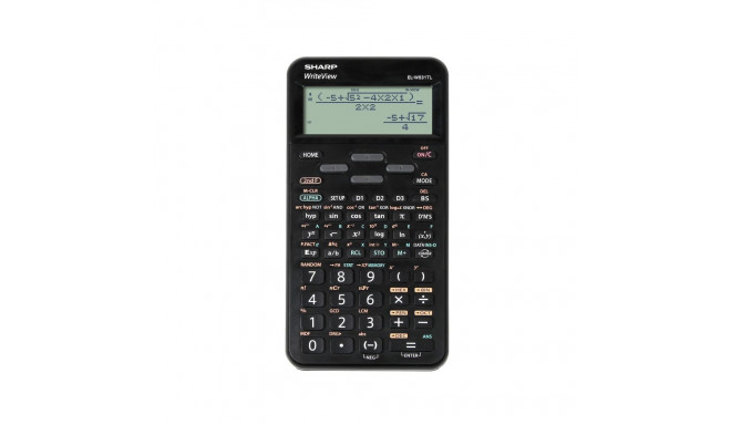 SHARP CALCULATOR SCIENTIFIC BLISTER 420 FUNCTIONS 4-LINE DISP BLACK ELW531TLBBK-EU