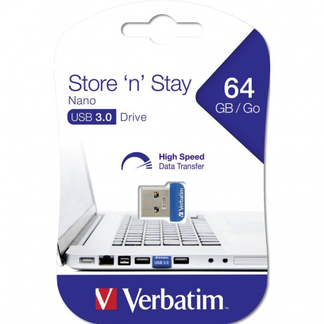 Verbatim Store n Stay Nano 64GB USB 3.0 98711