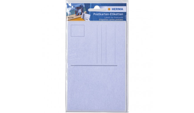 Herma valged postkaardi sildid 95x145 10 sildid 7758