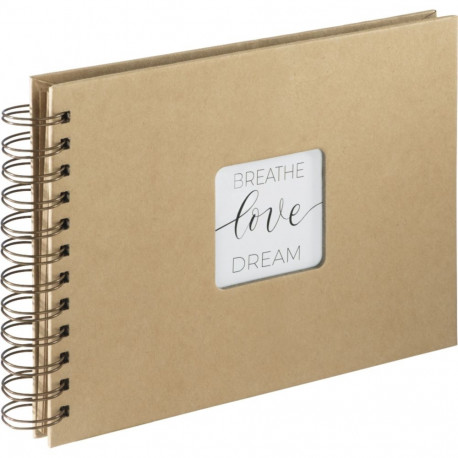 Hama Craft spiraalalbum 24x17 40 käsitööpaberist lehte 7210