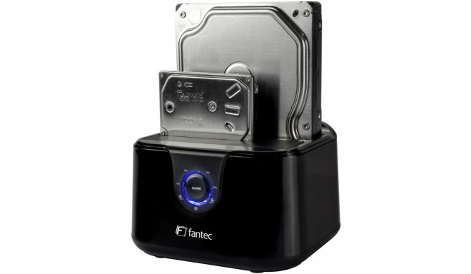 FANTEC DS-X2U3-Glanz USB 3.0 dokkimisjaam