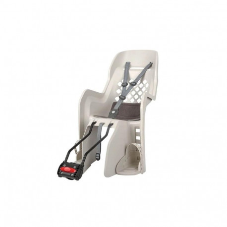 Lastetool Polisport Joy raamikinnitusega, helehall