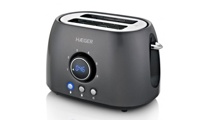 Haeger TO-08D.012A Future Toaster with digital timer 800W