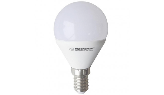 Esperanza ELL152 LED lamp E14 G45 6W 3000K 580lm