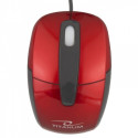 Titanium TM108R BARRACUDA 3D WIRED OPTICAL MOUSE USB RED