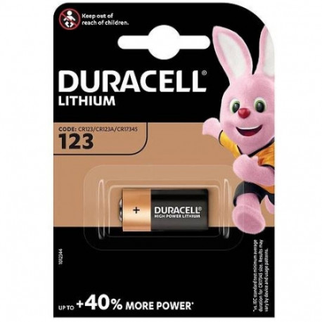 Duracell DL 123 (CR123) Blister pack 1psc