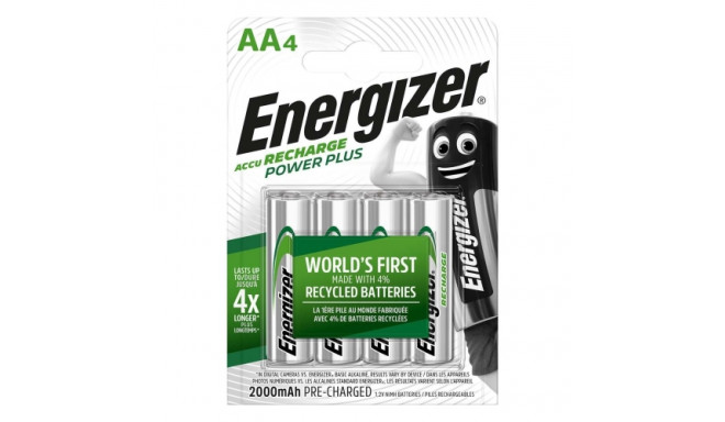 Energizer PRECHARGED HR6 2000MAH ALWAYS READY BLISTER PACK 4PCS.