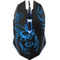 ESPERANZA EGM203B WIRED MOUSE FOR GAMERS 6D OPT. USB MX203 SCORPIO