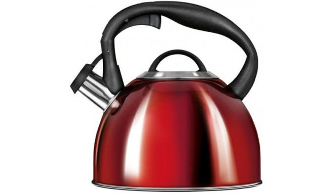 Smile MCN-13/C1 Kettle with whistle 3L (Red)