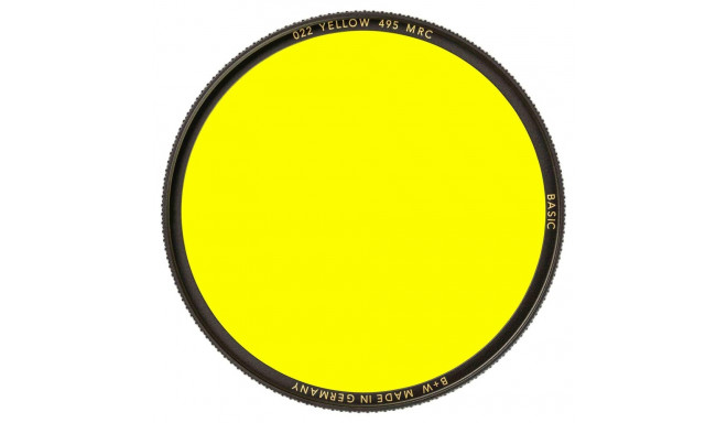 B+W Filter 43mm Yellow MRC Basic