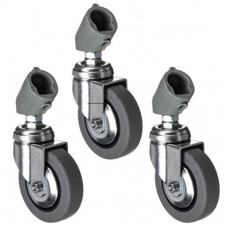 Manfrotto 109 rattakomplekt diameeter 80 mm