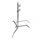 Avenger C-Stand 110-253cm Sliding Leg Silver