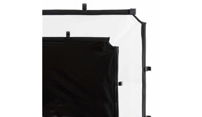 Manfrotto Skylite Rapid suur 2x2m must/valge