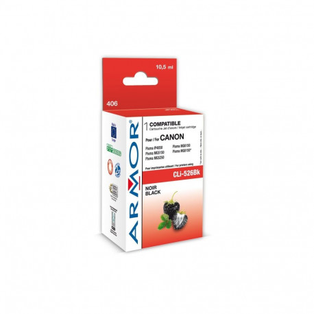 ARMOR ink-jet pro Canon,black, 10,5ml, komp. s CLI526BK č.k.406