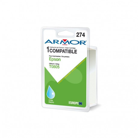 ink-jet pro Epson Stylus Photo R265 photo cyan, kom.s T080540 5,5ml